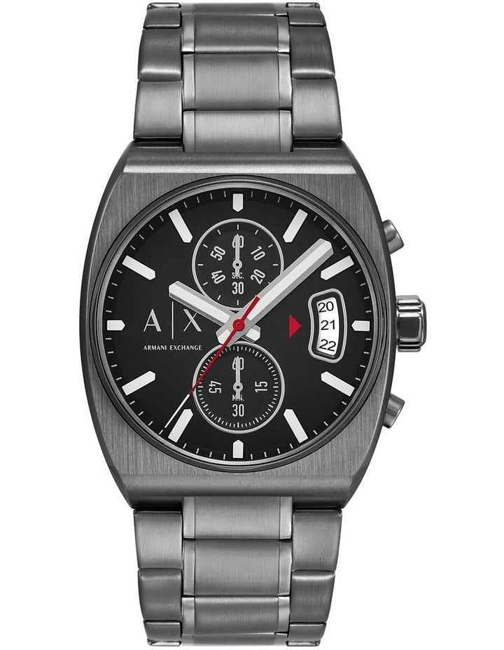 Chronograph Watch in Gunmetal