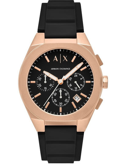 Chronograph Watch in Rose Gold