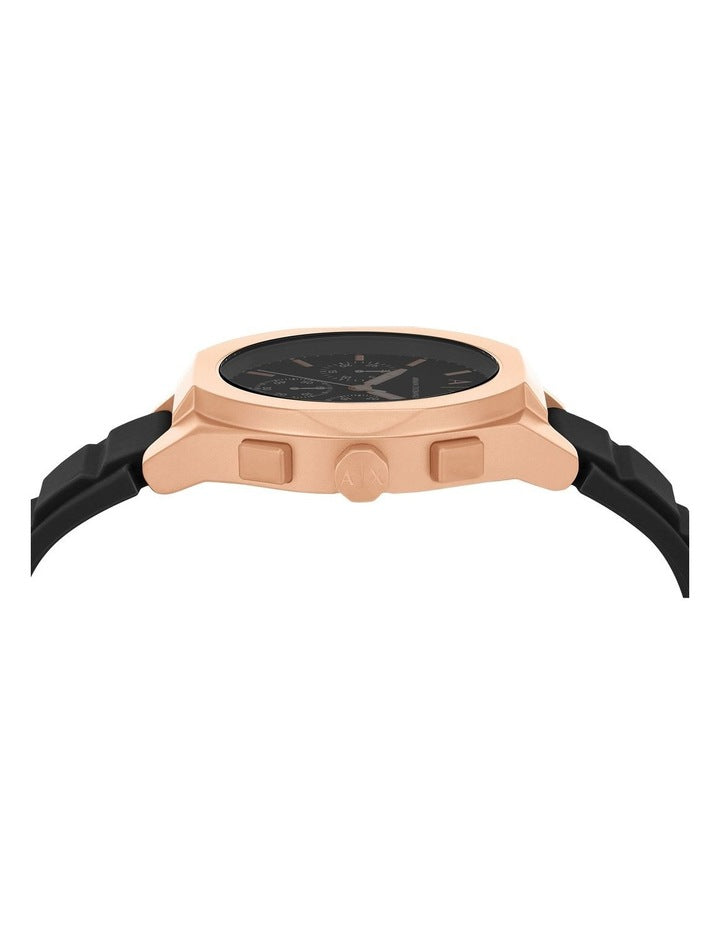 Chronograph Watch in Rose Gold