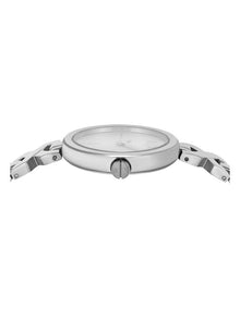 Analog Watch in Silver Tone