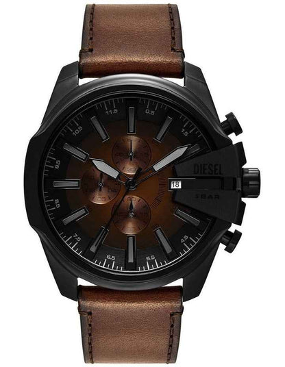 Mega Chief Slim Chronograph Watches in Black