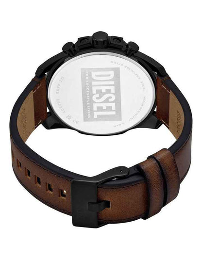 Mega Chief Slim Chronograph Watches in Black