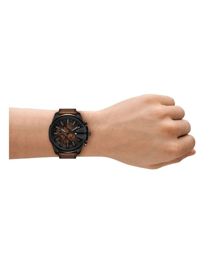 Mega Chief Slim Chronograph Watches in Black