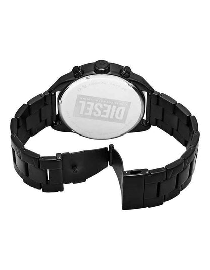 Spiked Chronograph Watches in Black