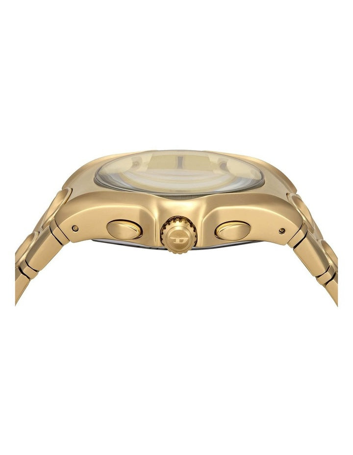 D-Curve Chronograph Watches in Gold