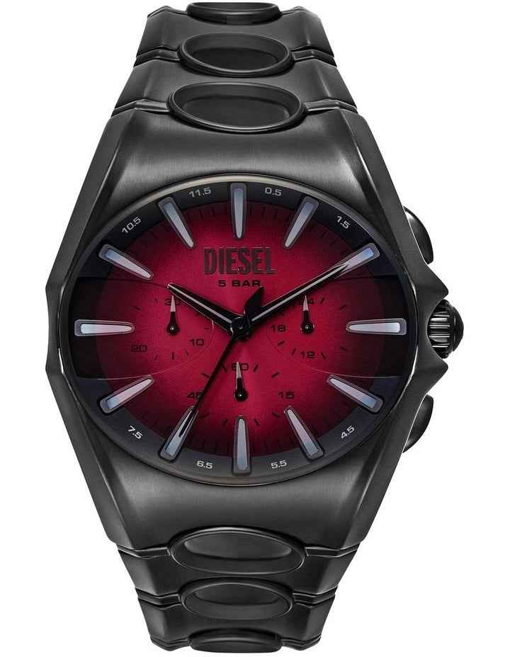 D-Curve Chronograph Watches in Black