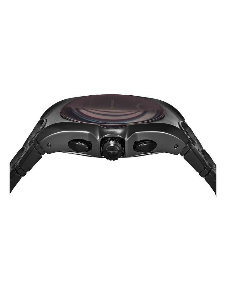 D-Curve Chronograph Watches in Black