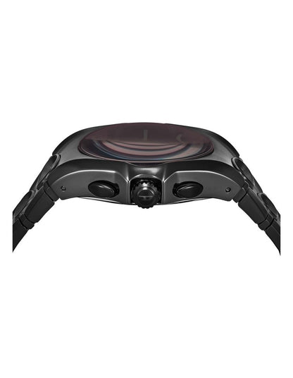 D-Curve Chronograph Watches in Black