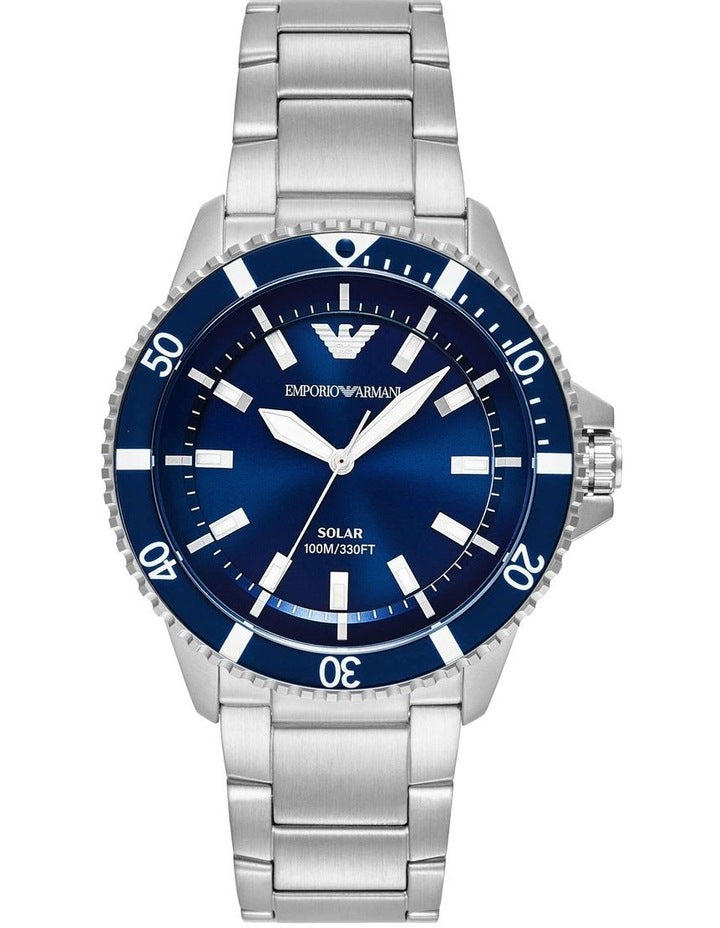 Analog Watches in Silver Tone