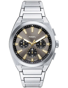 Everett Chronograph Watch in Silver