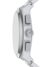 Everett Chronograph Watch in Silver