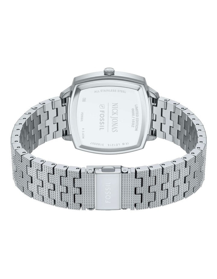 Machine Luxe Analog Watch in Silver