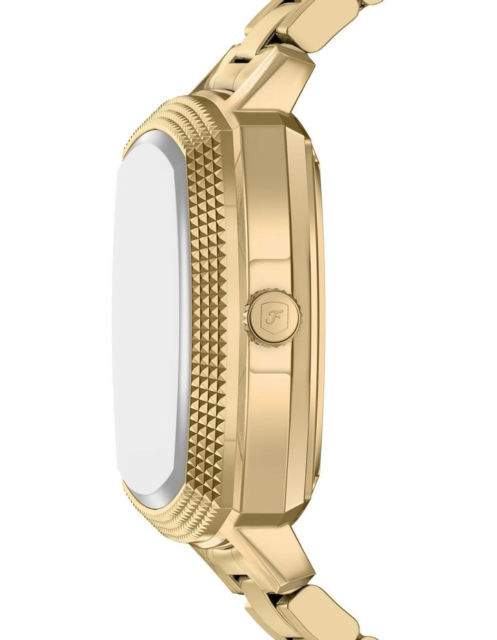 Machine Luxe Analog Watch in Gold
