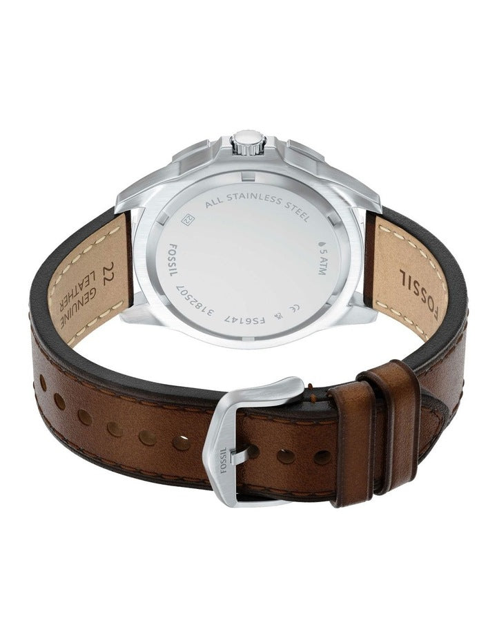 Garrett Chronograph Watch in Brown