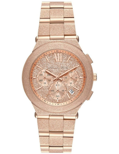 Billie Chronograph Watch in Rose Gold