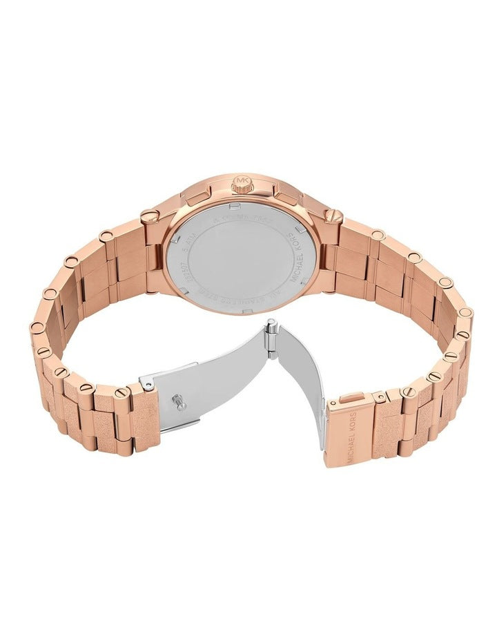Billie Chronograph Watch in Rose Gold