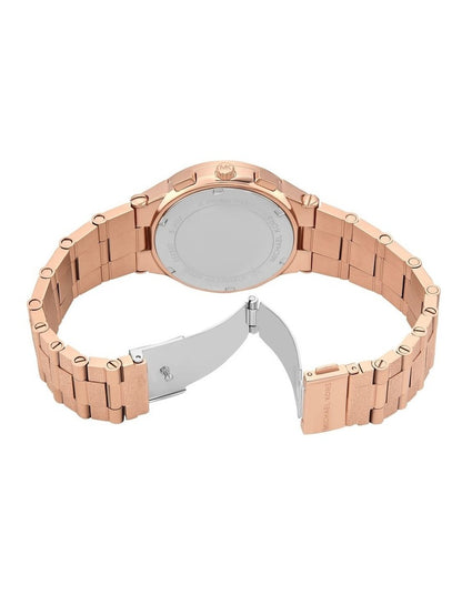 Billie Chronograph Watch in Rose Gold