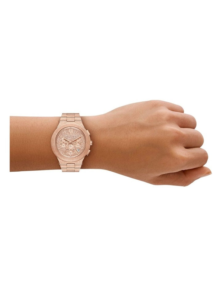 Billie Chronograph Watch in Rose Gold