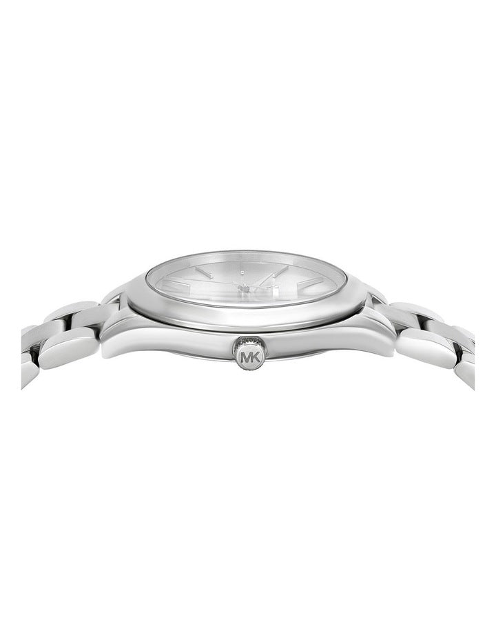 Slim Runway Analog Watch in Silver