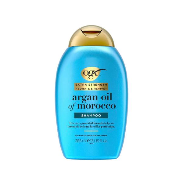 OGX EXTRA STRENGTH HYDRATE & REVIVE + ARGAN OIL SHAMPOO 385ML