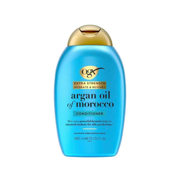 OGX EXTRA STRENGTH HYDRATE & REVIVE + ARGAN OIL CONDITIONER 385ML