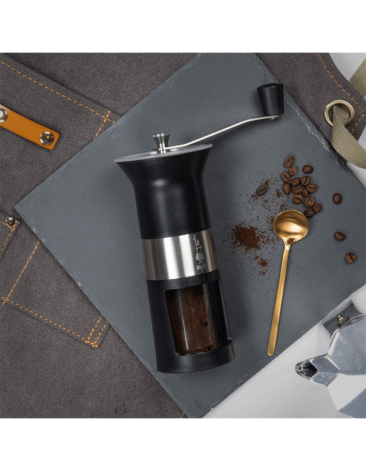 Coffee Grinder Pro Manual Adjustable Coffee Grinder Black
