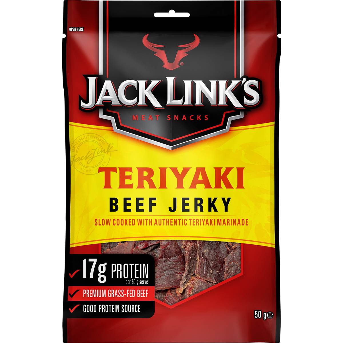Jack Link's Teriyaki Beef Jerky 50g