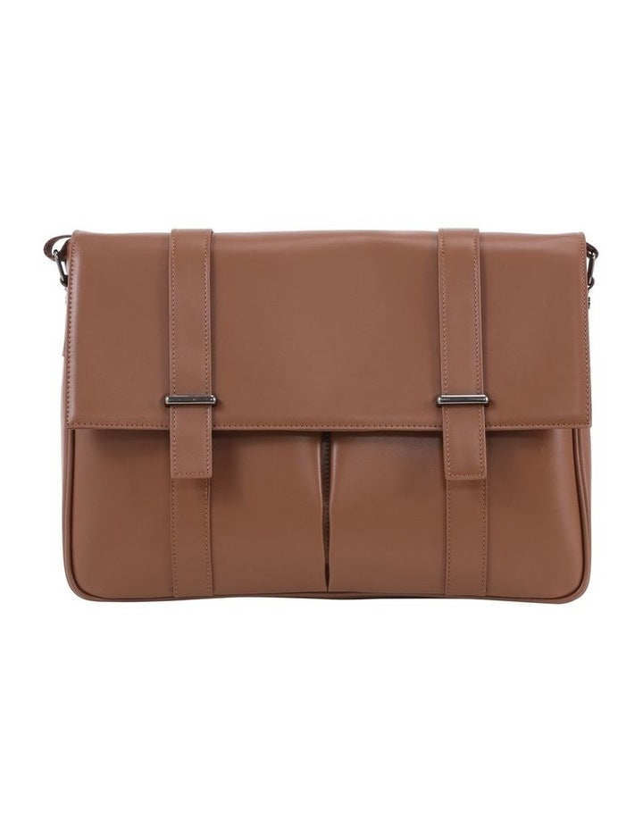 Atmosphere Satchel Bag MM1115-D 27cm in Brown