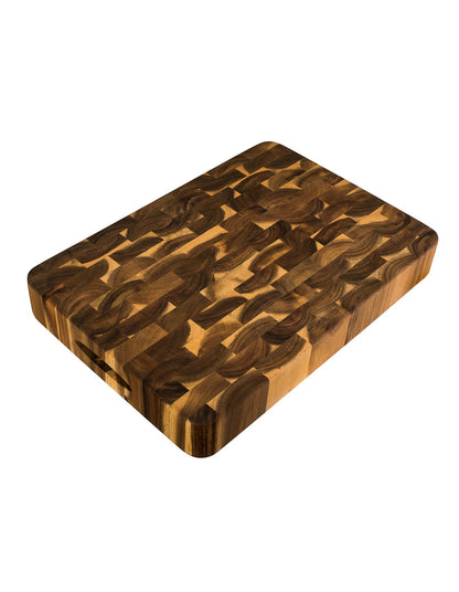 END GRAIN CUTTING BOARD 51X35.5X7CM ACACIA