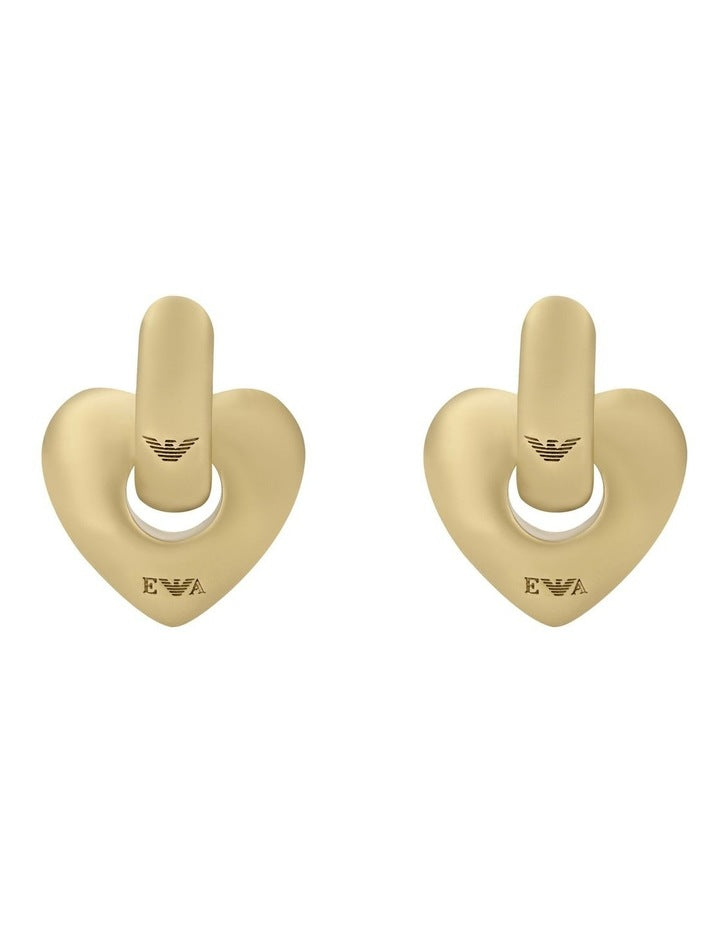 Gold-Tone Hoop Earrings