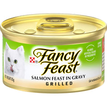 Fancy Feast Adult Classic Salmon Feast Gravy Grilled Wet Cat Food 85g