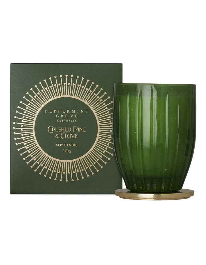 Crushed Pine And Clove Large Candle 370g