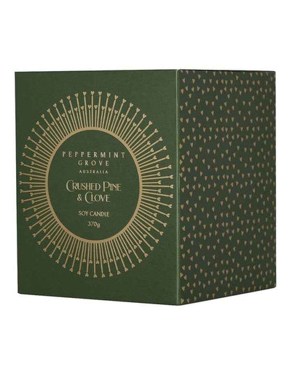 Crushed Pine And Clove Large Candle 370g