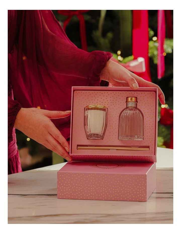 Passion Berry Pavlova Mini Candle & Diffuser Set