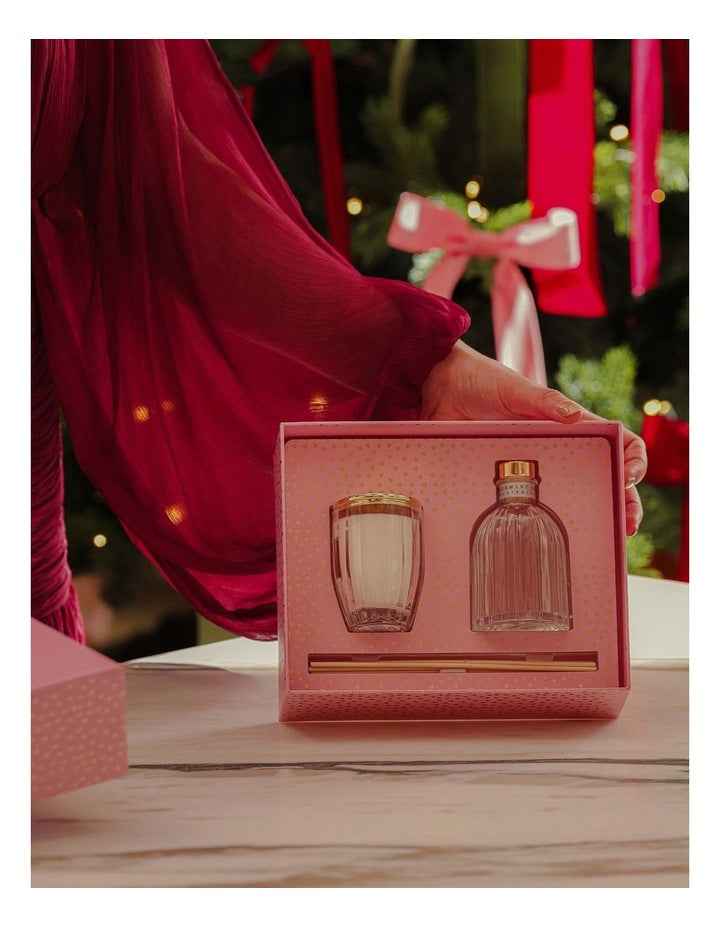 Passion Berry Pavlova Mini Candle & Diffuser Set