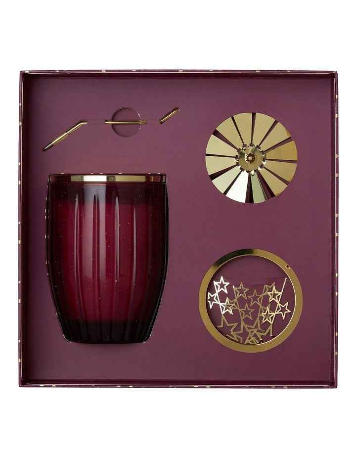 Large Candle & Carousel Gift Set