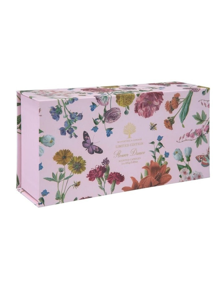 Flower Mini Mini Dance Candle Trio Gift Pack