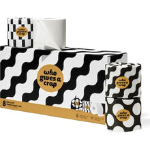 Who Gives A Crap Double Length Bamboo 3 Ply Toilet Paper 8 pack