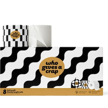 Who Gives A Crap Double Length Bamboo 3 Ply Toilet Paper 8 pack