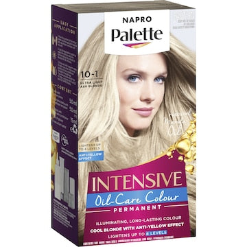 Napro Palette 10.1 Ultra Light Blonde Permanent Hair Dye each
