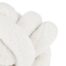 Knot Boucle Cushion - White