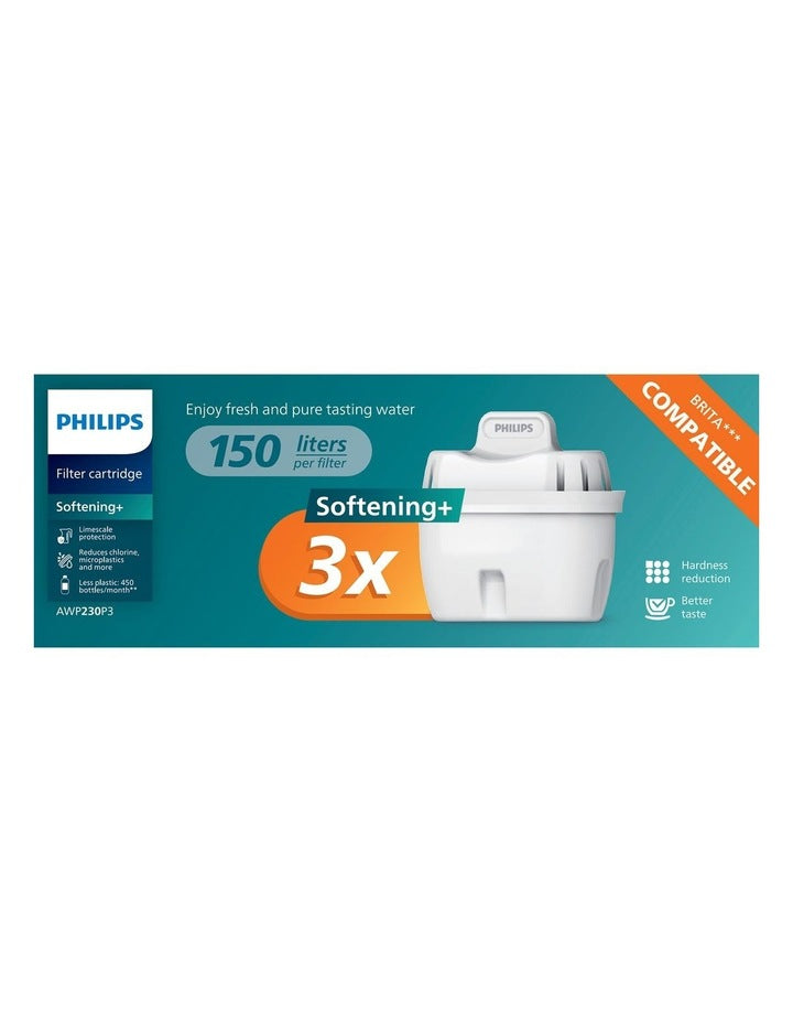 Micro X-Clean Softening+ Filter, 3 Pack 150L (AWP230P3/31)