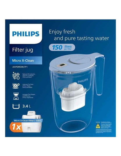 Water Filter Jug 3.4L in Blue (AWP2953BLTP1/79)