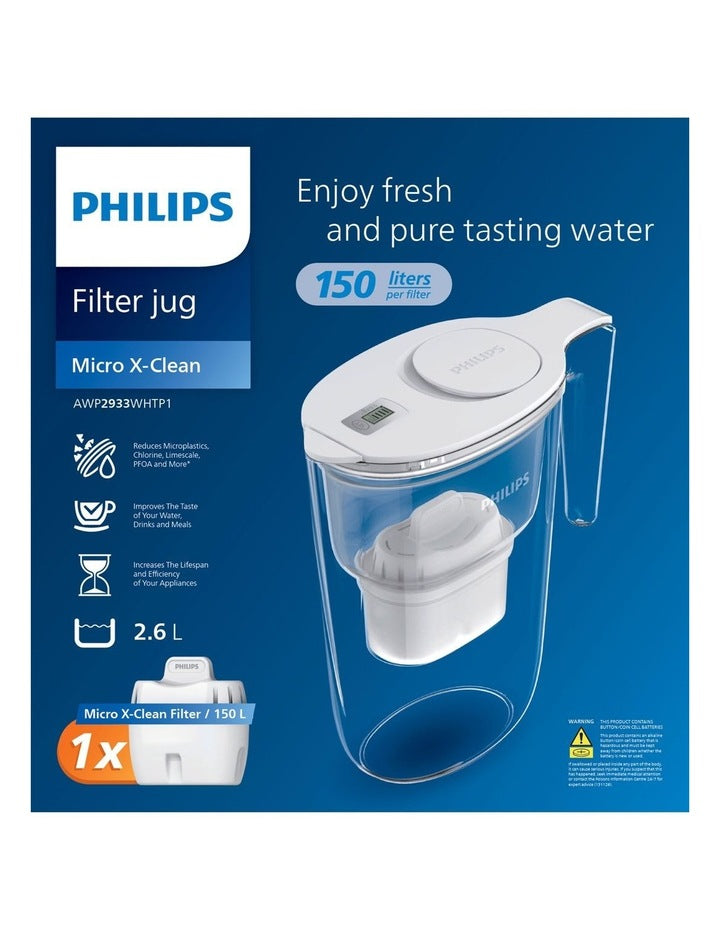 Water Filter Jug 2.6L in White (AWP2933WHTP1/79)