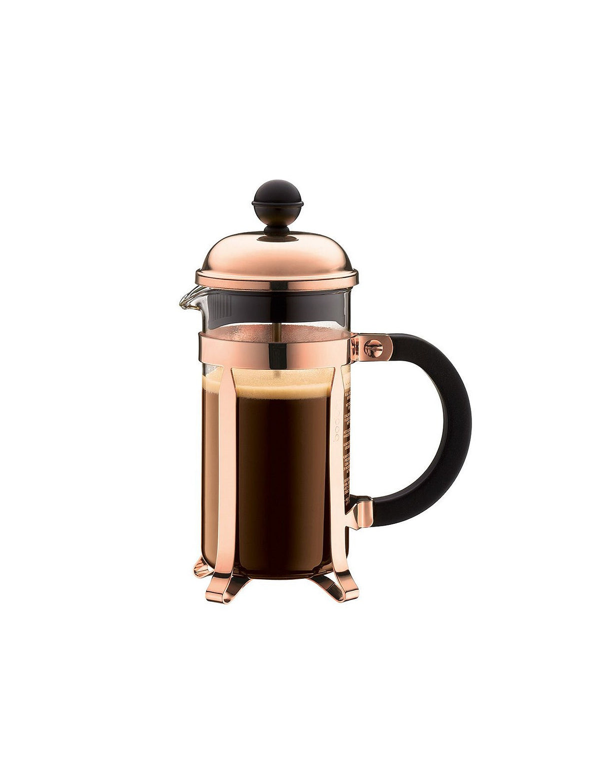 CHAMBORD FRENCH PRESS COFFEE MAKER 3 CUP/0.35L COPPER