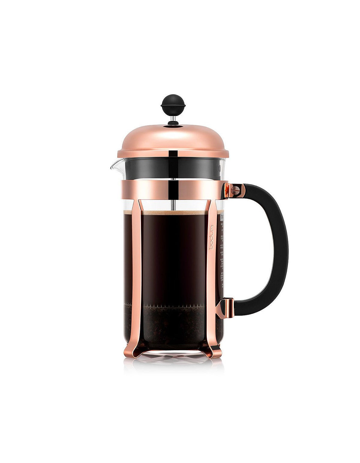 CHAMBORD FRENCH PRESS COFFEE MAKER 8 CUP/1.0L COPPER