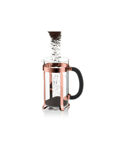CHAMBORD FRENCH PRESS COFFEE MAKER 8 CUP/1.0L COPPER