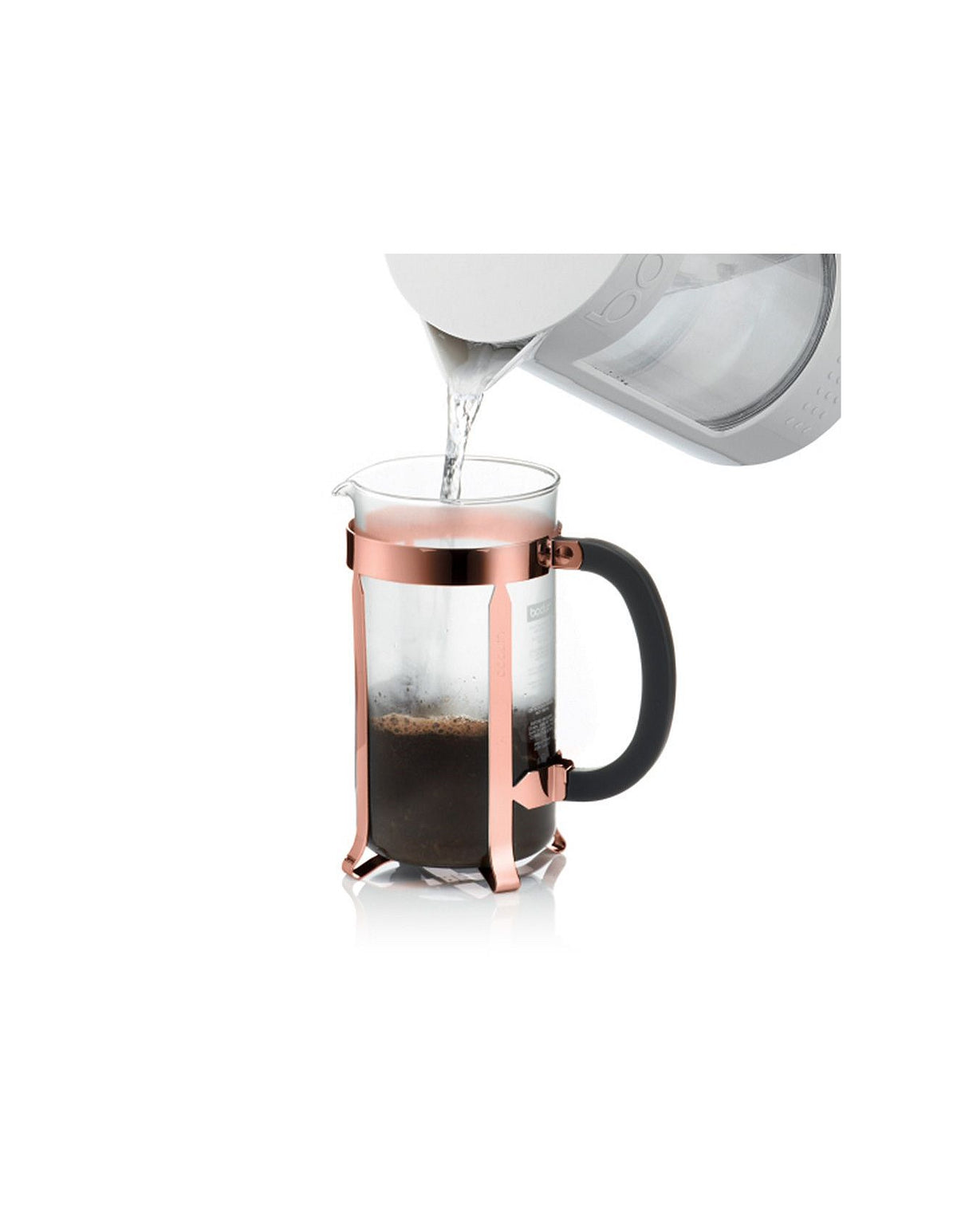 CHAMBORD FRENCH PRESS COFFEE MAKER 8 CUP/1.0L COPPER