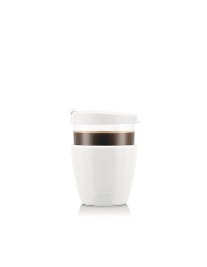 JOYCUP TRAVEL MUG 400ML WHITE