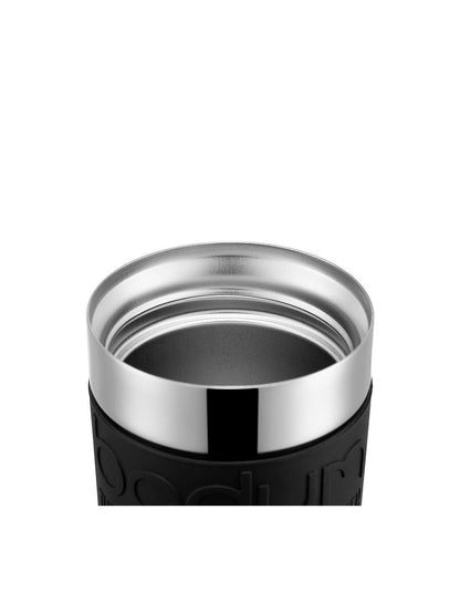 VACUUM TRAVEL MUG 350ML BLACK